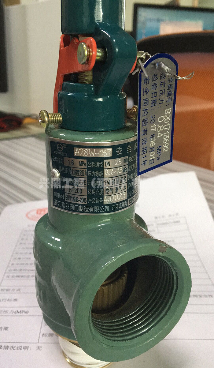 安全阀检测